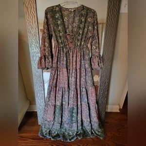 Boho maxi dress